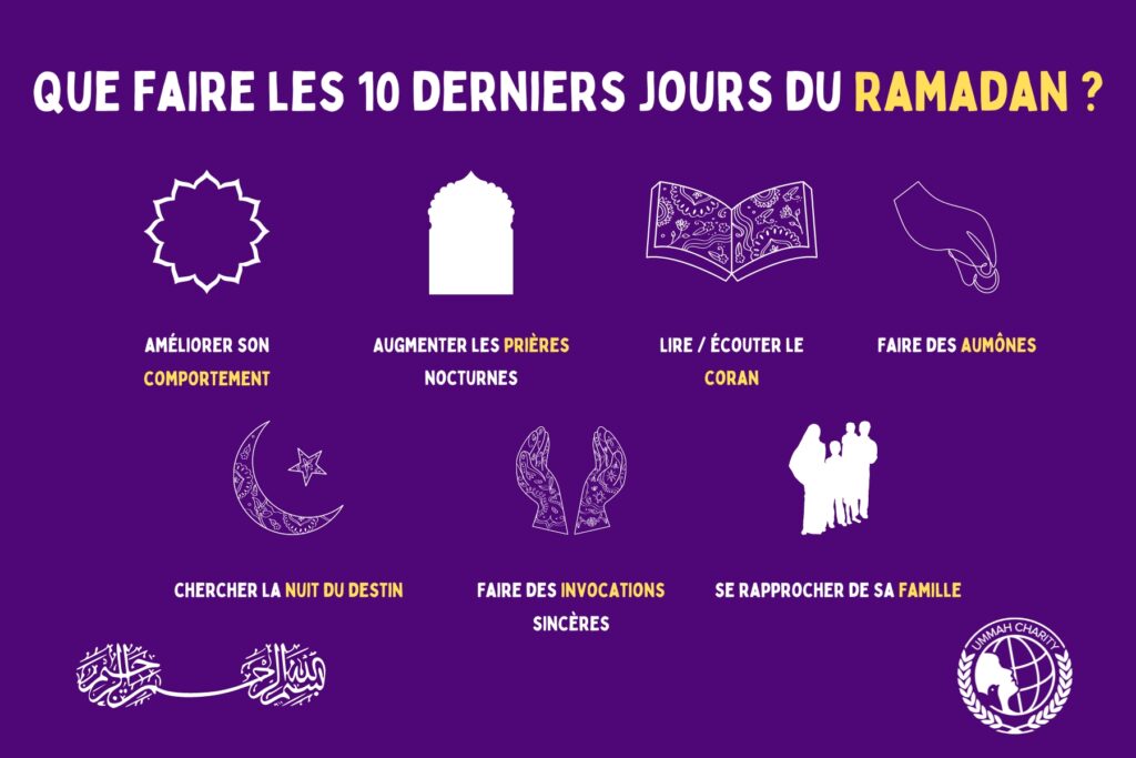 Que faire les 10 derniers jours du Ramadan ?