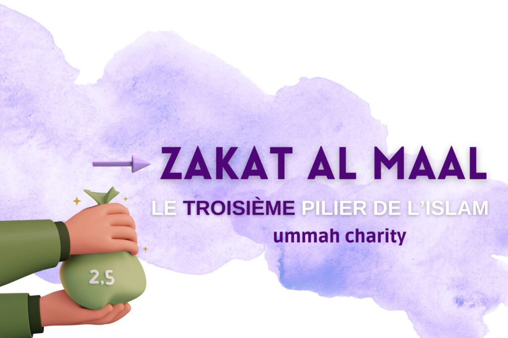 Musulman donnant la Zakat al Maal, l'aumône obligatoire en Islam.