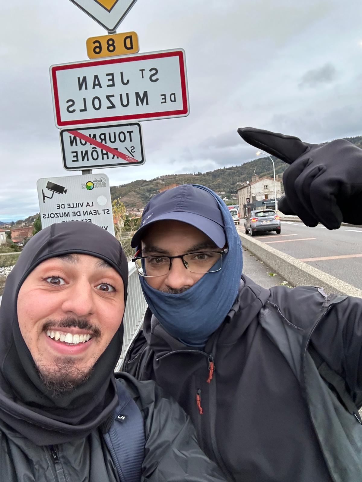 Samir et Jamal - marche des 3000km pour l'Autisme