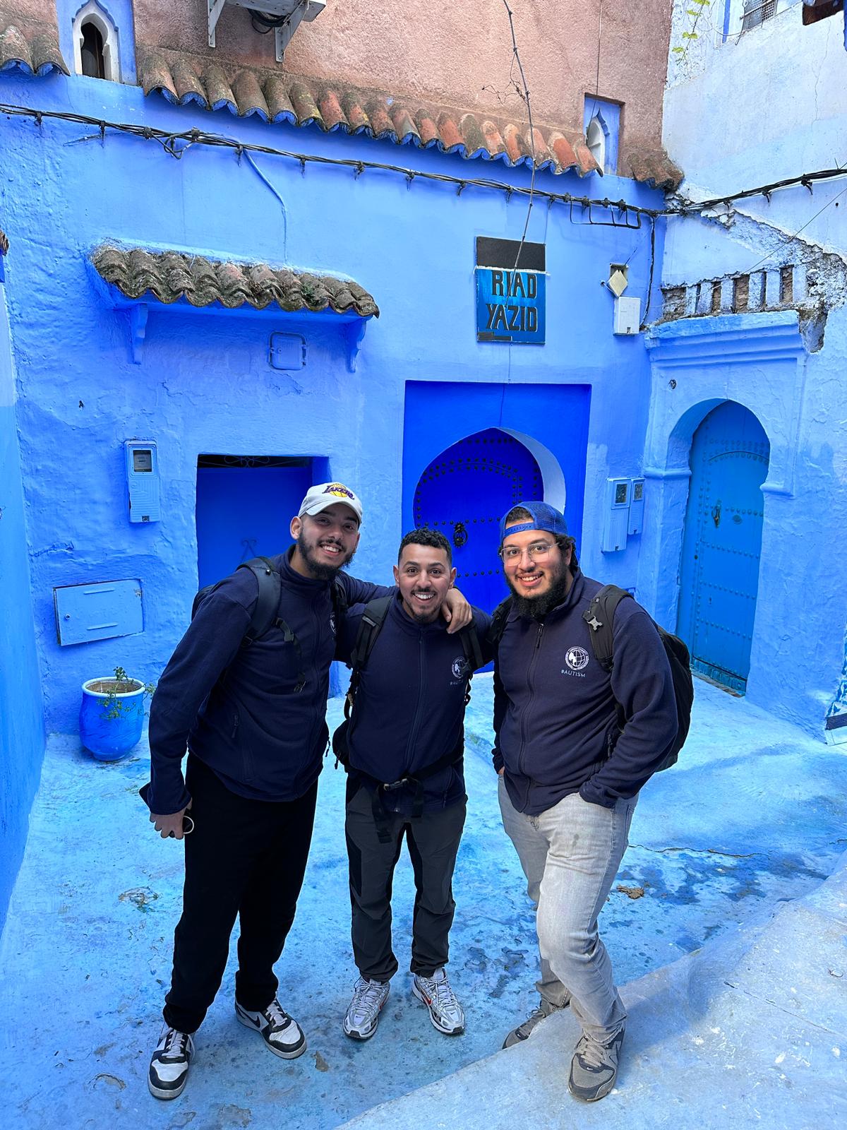 Réda, Jamal et Omar marchent pour l'autisme !