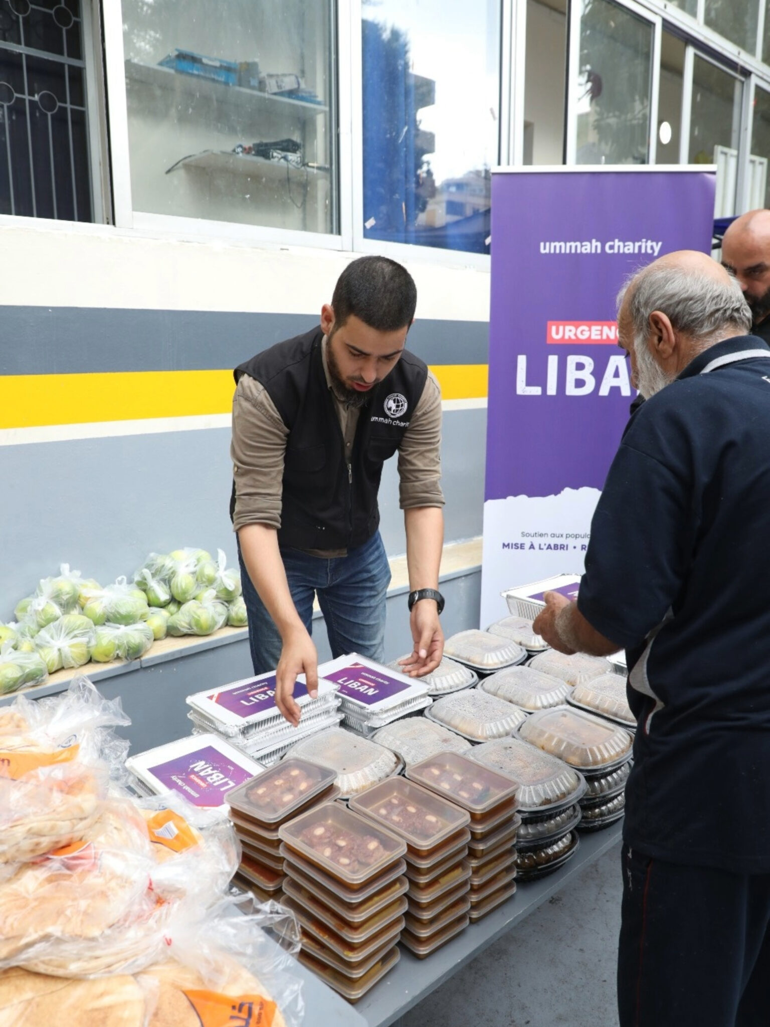 Actions d'Ummah Charity au Liban