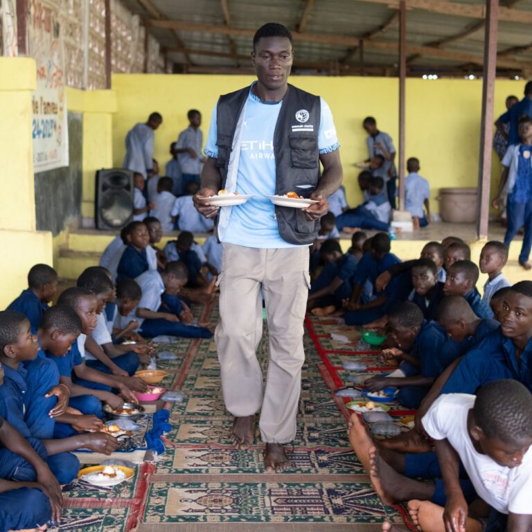 distribution repas togo
