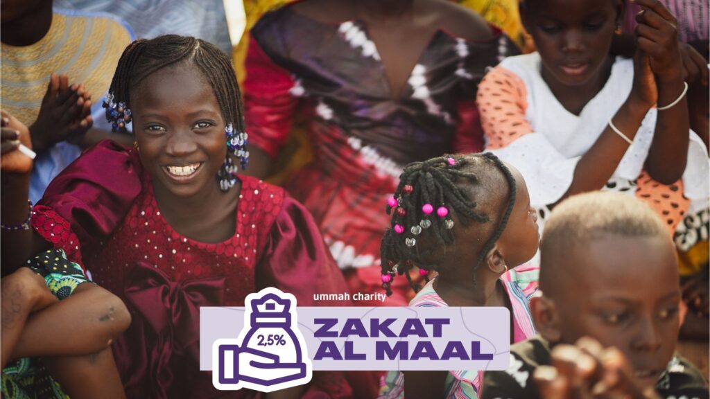 Zakat al maal - enfants participant à un évenement Ummah Charity en Mauritanie